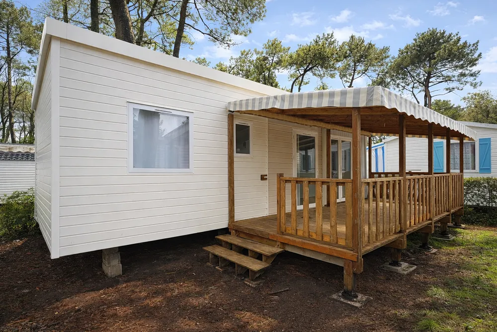 mobil home confort camping à St Hilaire de riez en Vendée